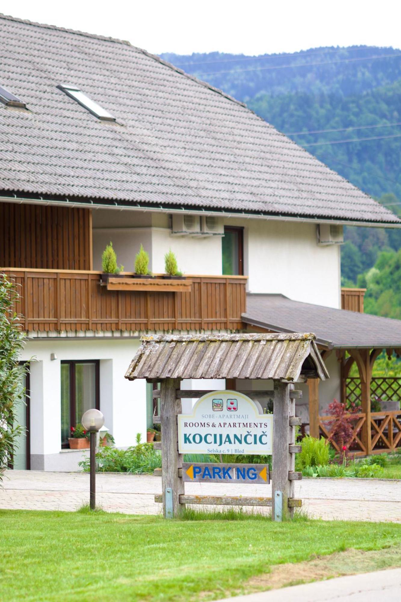 Apartments-Rooms Kocijancic Bled Kültér fotó